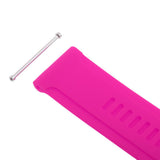 Maxbell 2xSilicone Wrist Band Replacement Strap for Garmin Fenix 3 HR Watch Rose Red