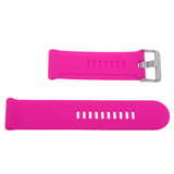 Maxbell 2xSilicone Wrist Band Replacement Strap for Garmin Fenix 3 HR Watch Rose Red