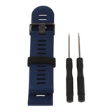 Maxbell Maxbell Silicone Wrist Band Replacement Strap for Garmin Fenix 3 HR Midnight Blue
