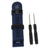 Maxbell Maxbell Silicone Wrist Band Replacement Strap for Garmin Fenix 3 HR Midnight Blue