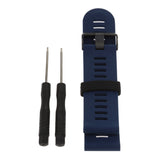Maxbell Maxbell Silicone Wrist Band Replacement Strap for Garmin Fenix 3 HR Midnight Blue