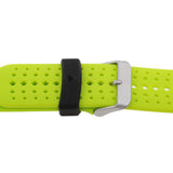 Maxbell Maxbell Silicone Band For Garmin Forerunner 220/230/235/620/630 Green+White