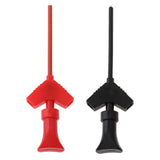 Maxbell 2x mini grabber SMD IC test hook clip jumper probe Logic Analyzer  red