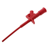 Maxbell 3xInsulated Quick Test Hook Clip High Voltage Flexible Testing Probe red