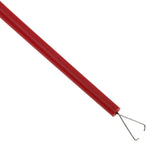 Maxbell 3xInsulated Quick Test Hook Clip High Voltage Flexible Testing Probe red