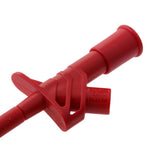 Maxbell 3xInsulated Quick Test Hook Clip High Voltage Flexible Testing Probe red