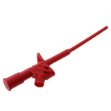 Maxbell 3xInsulated Quick Test Hook Clip High Voltage Flexible Testing Probe red