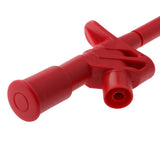 Maxbell 3xInsulated Quick Test Hook Clip High Voltage Flexible Testing Probe red