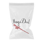 Maxbell 3xInsulated Quick Test Hook Clip High Voltage Flexible Testing Probe red