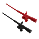 Maxbell 3xInsulated Quick Test Hook Clip High Voltage Flexible Testing Probe red