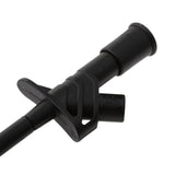 Maxbell 3xInsulated Quick Test Hook Clip High Voltage Flexible Testing Probe black