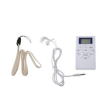 Maxbell 5xPortable Mini FM Pocket Radio with Digital LED Display with Earphone  white