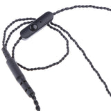 Maxbell 5x3.5mm Earphone Audio Cable & Mic Replacement Headphone Braided Wire DIY