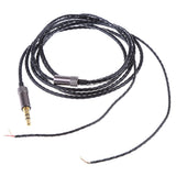 Maxbell 2xFlexible high elastic twisted semi finished wire Black and Gray