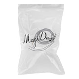 Maxbell 2xFlexible high elastic twisted semi finished wire Black and Gray