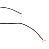 Maxbell 2xFlexible high elastic twisted semi finished wire Black and Gray