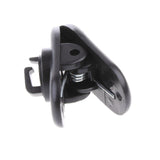 Maxbell 10x10 Pieces Lavalier Mic Earphone Headset tidy line Cable collar clip Black