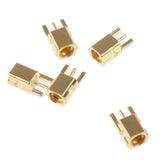 Maxbell 4xShure pure copper gold plated pin * 5 Female