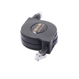 Maxbell 12xUltra Flat CAT6 RJ45 Patch Ethernet LAN Lead Network Retractable Cable 1m