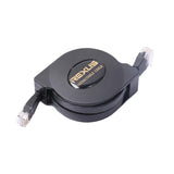 Maxbell 3xUltra Flat CAT6  Patch Ethernet LAN Lead Network Retractable Cable 2m