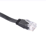 Maxbell 20xUltra Flat CAT6  Patch Ethernet LAN Lead Network Retractable Cable 2m