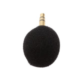 Maxbell 2xMini Plug in Vocal Instrument Condenser Microphone 3.5mm Mono TS Plug Black