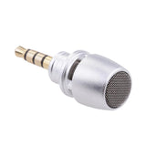 Maxbell 20xMini Plug in Vocal Instrument Condenser Microphone 3.5mm Standard Plug White