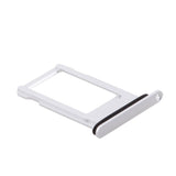 Maxbell 2xSim Card Tray Slot Holder Waterproof Replacement for Apple iPhone 8 Silver