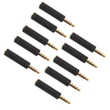 Maxbell 3x3.5mm Audio CTIA to OMTP / OMTP to CTIA Converter Adapter for Phone Earphone