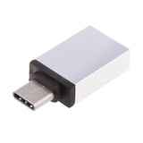Maxbell 5xUSB Type-C Male to USB3.0 Female Adapter Support OTG Data Sync Charger silver