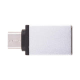 Maxbell 5xUSB Type-C Male to USB3.0 Female Adapter Support OTG Data Sync Charger silver