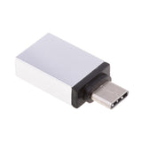 Maxbell 5xUSB Type-C Male to USB3.0 Female Adapter Support OTG Data Sync Charger silver