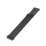 Maxbell 2xUniversal Watch Mesh Loop Wrist Band Strap Magnetic Clasp Replacement Black