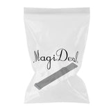 Maxbell 2xUniversal Watch Mesh Loop Wrist Band Strap Magnetic Clasp Replacement Black