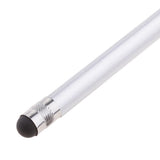 Maxbell 2x2-in-1 Retro Design Touch Screen Stylus for iPhone Samsung Tablets PC silver