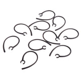 Maxbell 2x10 Pieces Ear Hooks Loop Clip Replacement for Bluetooth Headset 5.6mm E Black