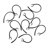 Maxbell 2x10 Pieces Ear Hooks Loop Clip Replacement for Bluetooth Headset 5.6mm E Black