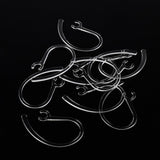 Maxbell 2x10 Pieces Ear Hooks Loop Clip Replacement for Bluetooth Headset 6.3mm H Clear