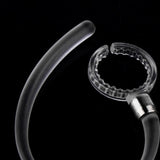 Maxbell 4xEar Hooks Loop Clip for iPhone Samsung Motorola Bluetooth Headset 11mm B Clear
