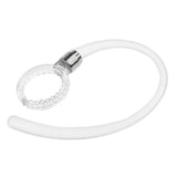 Maxbell 4xEar Hooks Loop Clip for iPhone Samsung Motorola Bluetooth Headset 11mm B Clear