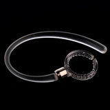 Maxbell 4xEar Hooks Loop Clip for iPhone Samsung Motorola Bluetooth Headset 11mm B Clear