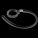Maxbell 4xEar Hooks Loop Clip for iPhone Samsung Motorola Bluetooth Headset 11mm B Clear