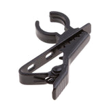 Maxbell 15x10 Pieces Portable Microphone Lapel Tie Lavalier Mic Metal Clip Holder 12mm