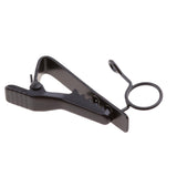 30x10 Pieces Ring-type Lapel / Lavalier Microphone Tie Metal Clip Holder 10mm