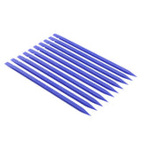 Maxbell 5x10 Pieces Universal Stick Spudger Phone Tablet Opening Pry Bar Tool Blue