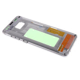 Maxbell 2xMiddle Frame Bezel Chassis Housing Repalcement for Samsung Galaxy S8 Silver