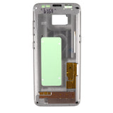 Maxbell 2xMiddle Frame Bezel Chassis Housing Repalcement for Samsung Galaxy S8 Silver