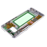 Maxbell 2xMiddle Frame Bezel Chassis Housing Repalcement for Samsung Galaxy S8 Silver