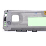 Maxbell 2xMiddle Frame Bezel Chassis Housing Repalcement for Samsung Galaxy S8 Silver