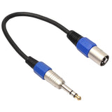Maxbell 4x1/4 TRS Audio Male to 3-pin XLR Male Cable for Musical Instruments Parts